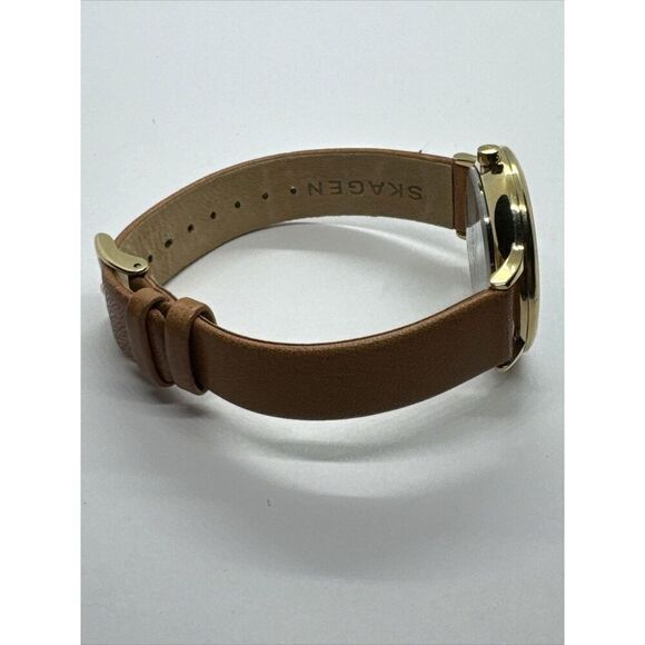 Skagen Anita SKW2407 Women's Brown Leather Analog Dial Quartz Wrist Watch AEA014 - Picture 11 of 11